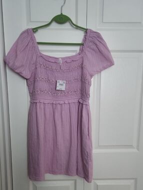 NWT Lilac American Eagle Outfitters Dress Size L